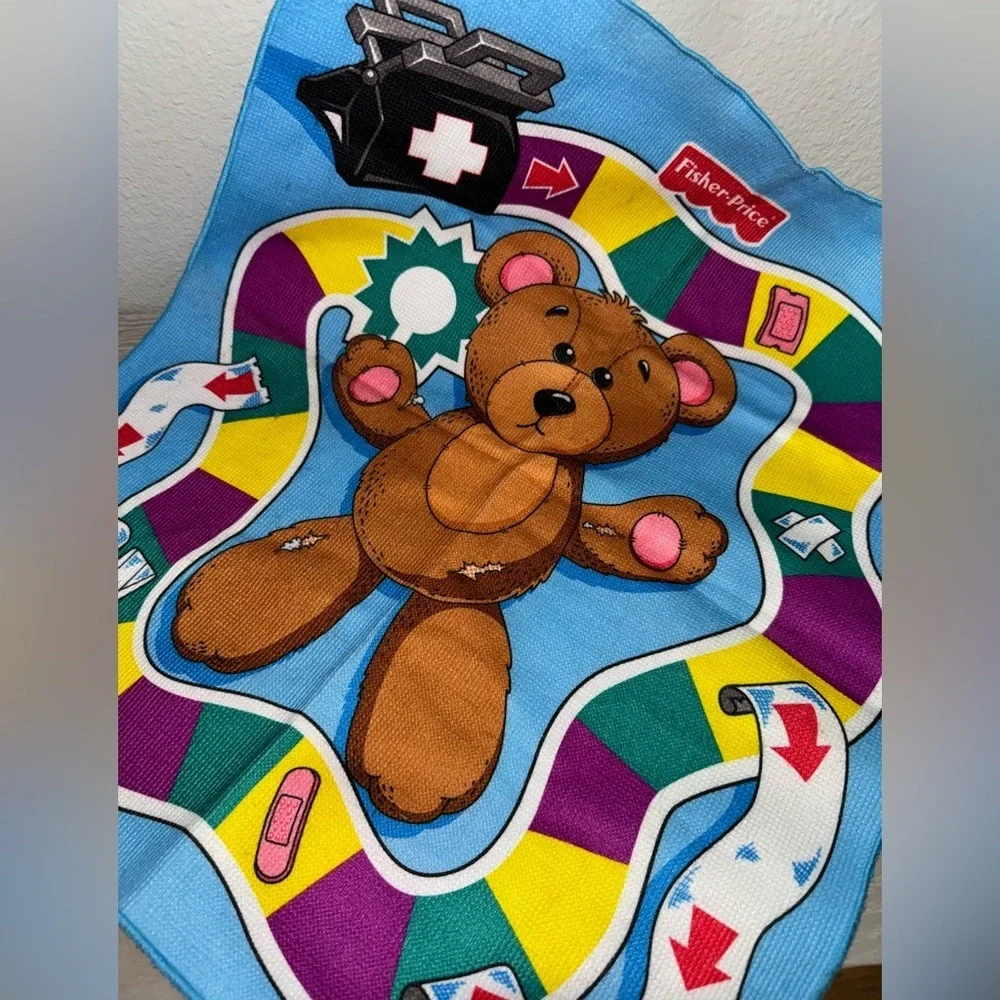 VTG Fisher Price Game. Get Better Bear! Doctor Bag ||Pretend Play Dr. 1996